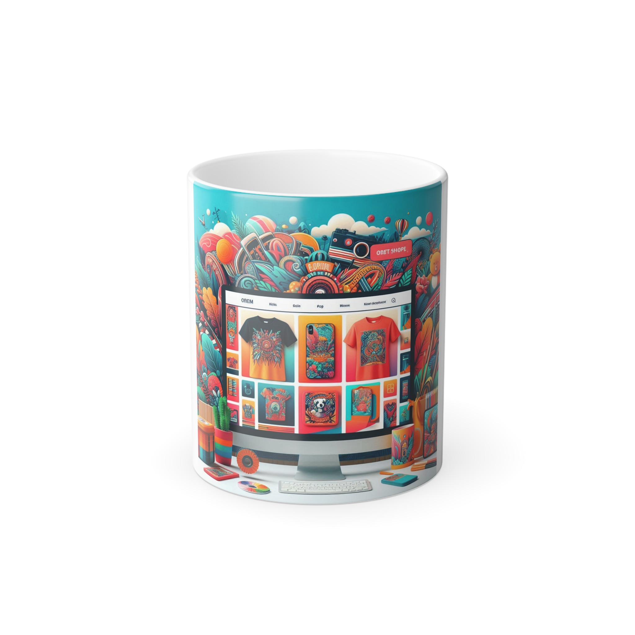 Formly Color Mug - Personalisierte Farb-Tasse