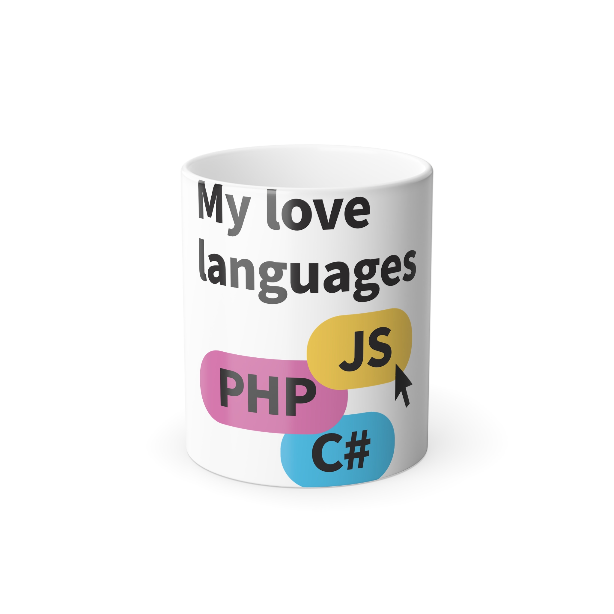 Color Morphing Mug - My Love Languages